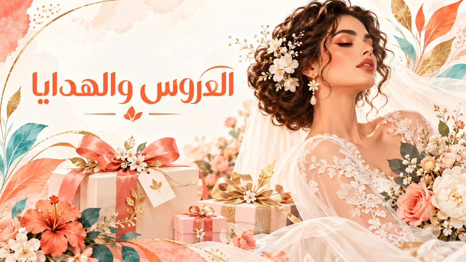 العروس والهدايا