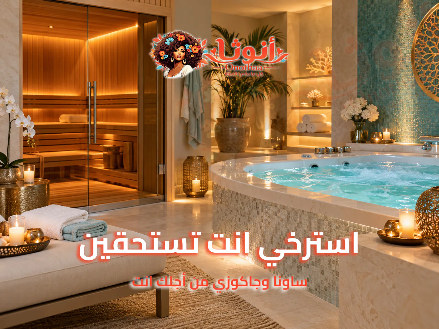 ساونا وجاكوزي للسيدات