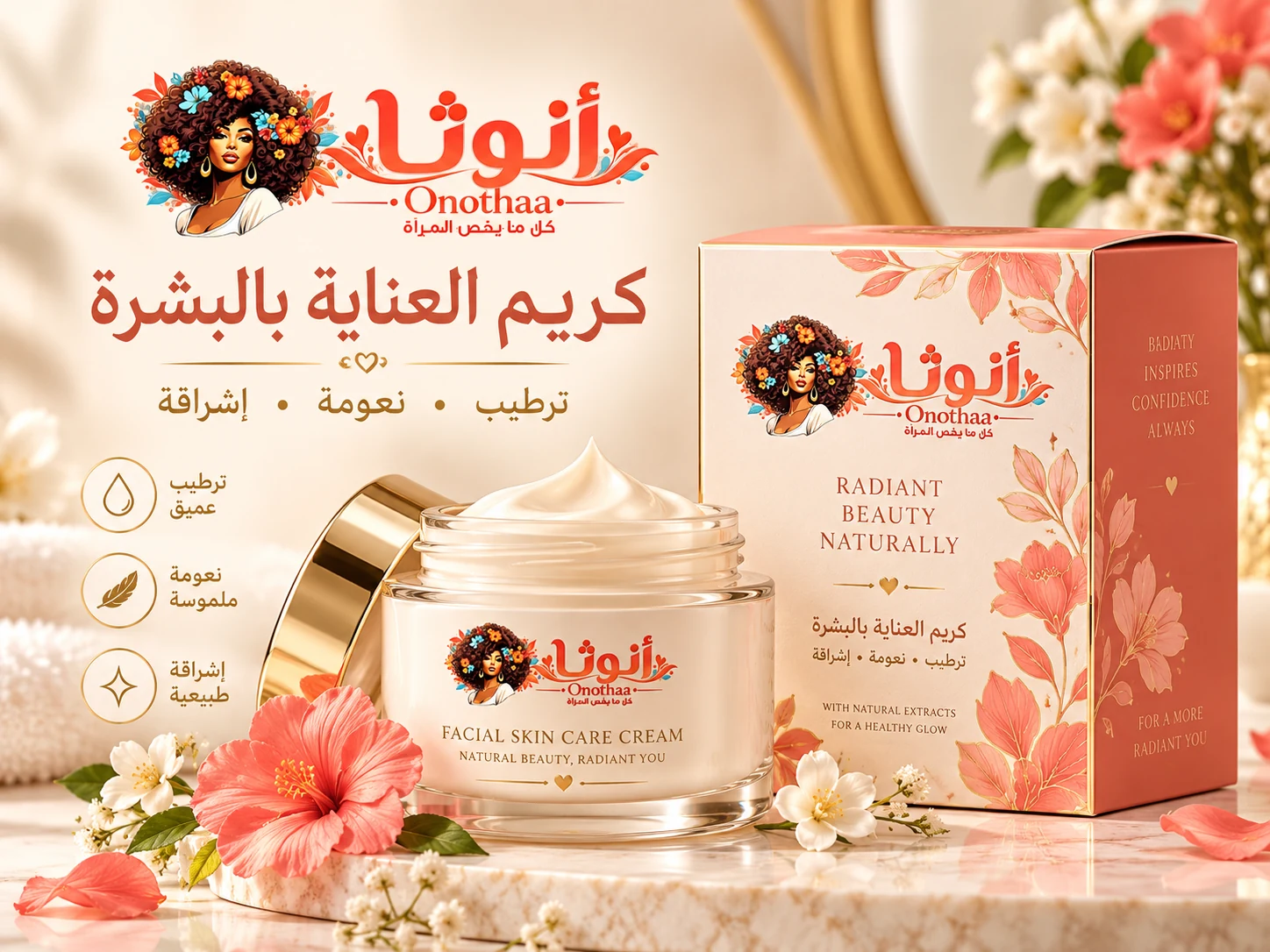 كريم العناية بالبشرة من أنوثا