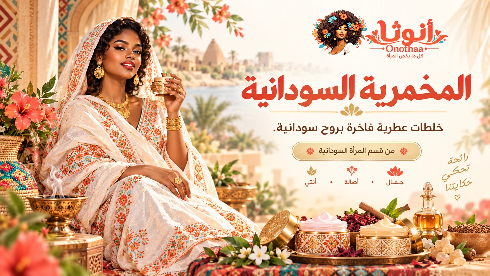 المخمرية والعطور السودانية