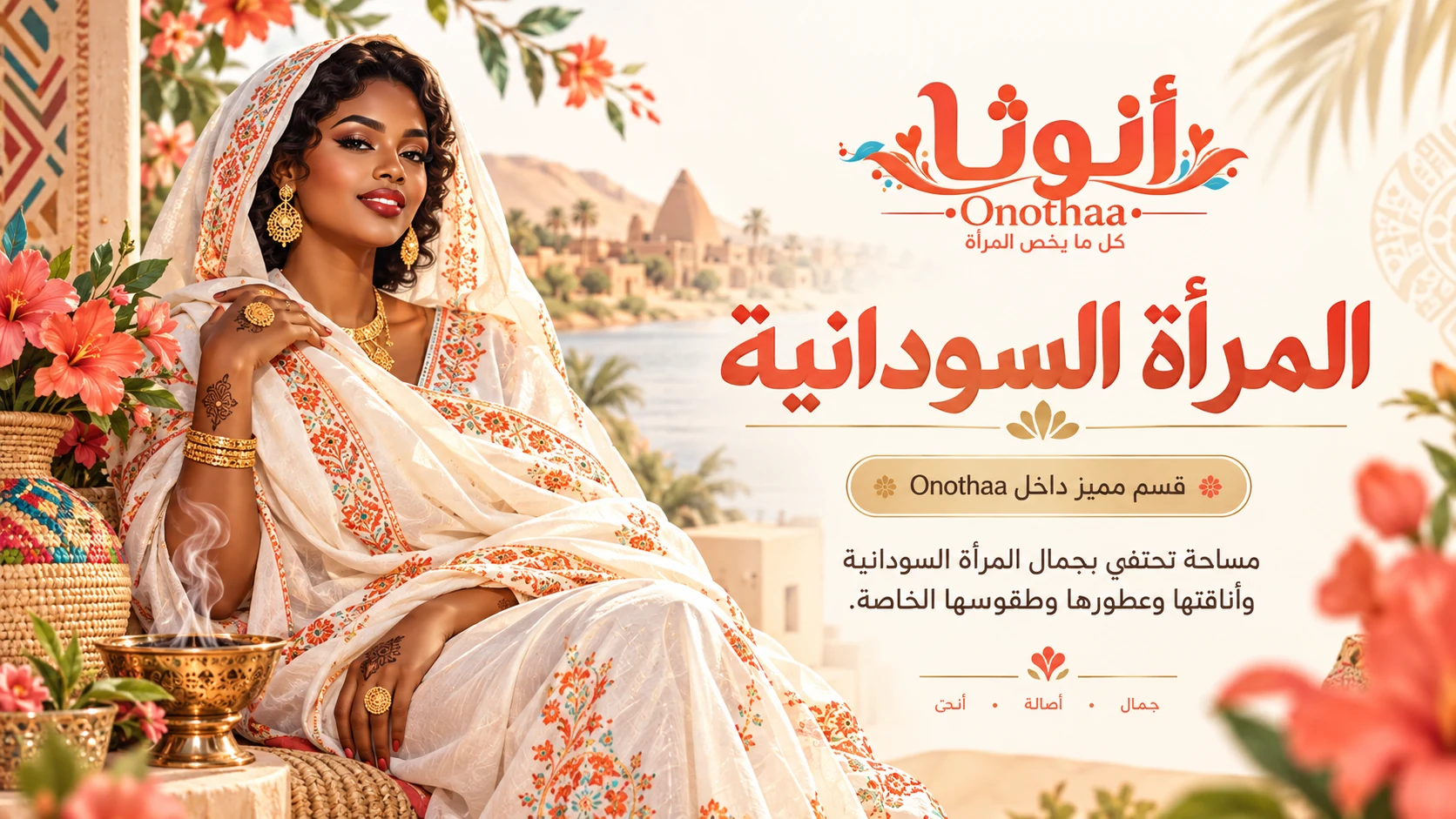 المرأة السودانية في أنوثا